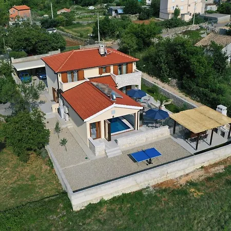 Villa Muskatel Krk -with Heated Covered Pool *
