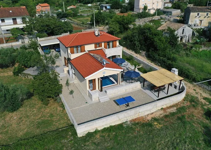 Vila Muskatel Krk -with Heated Covered Pool *